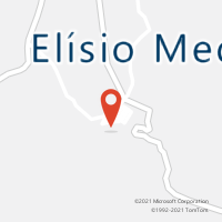 Mapa com localização da Agência AC ELISIO MEDRADO