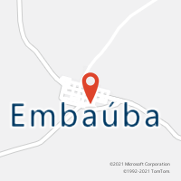 Mapa com localização da Agência AC EMBAUBA