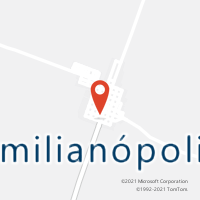 Mapa com localização da Agência AC EMILIANOPOLIS