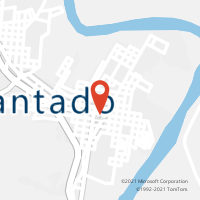 Mapa com localização da Agência AC ENCANTADO