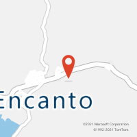 Mapa com localização da Agência AC ENCANTO