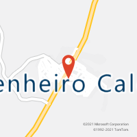 Mapa com localização da Agência AC ENGENHEIRO CALDAS