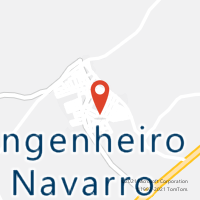 Mapa com localização da Agência AC ENGENHEIRO NAVARRO
