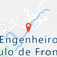 Mapa com localização da Agência AC ENGENHEIRO PAULO DE FRONTIN