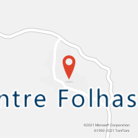Mapa com localização da Agência AC ENTRE FOLHAS
