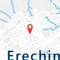 Mapa com localização da Agência AC ERECHIM