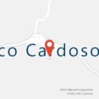 Mapa com localização da Agência AC ERICO CARDOSO