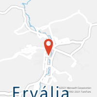 Mapa com localização da Agência AC ERVALIA