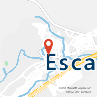 Mapa com localização da Agência AC ESCADA