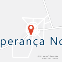 Mapa com localização da Agência AC ESPERANCA NOVA