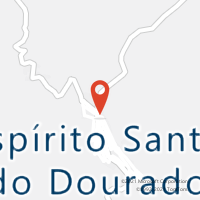 Mapa com localização da Agência AC ESPIRITO SANTO DO DOURADO