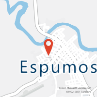 Mapa com localização da Agência AC ESPUMOSO