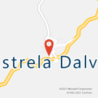 Mapa com localização da Agência AC ESTRELA DALVA