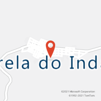 Mapa com localização da Agência AC ESTRELA DO INDAIA