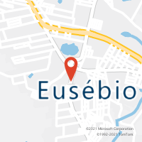 Mapa com localização da Agência AC EUSEBIO