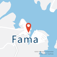 Mapa com localização da Agência AC FAMA