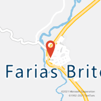 Mapa com localização da Agência AC FARIAS BRITO