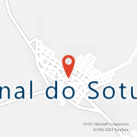 Mapa com localização da Agência AC FAXINAL DO SOTURNO