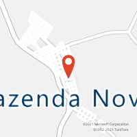 Mapa com localização da Agência AC FAZENDA NOVA