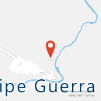 Mapa com localização da Agência AC FELIPE GUERRA