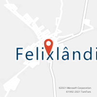 Mapa com localização da Agência AC FELIXLANDIA