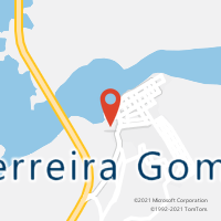 Mapa com localização da Agência AC FERREIRA GOMES
