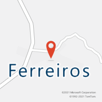 Mapa com localização da Agência AC FERREIROS