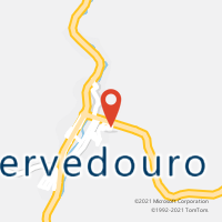 Mapa com localização da Agência AC FERVEDOURO