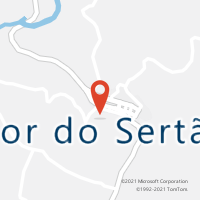Mapa com localização da Agência AC FLOR DO SERTAO