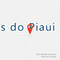 Mapa com localização da Agência AC FLORES DO PIAUI