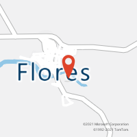Mapa com localização da Agência AC FLORES