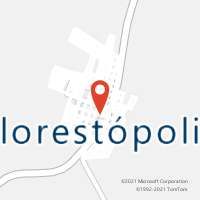 Mapa com localização da Agência AC FLORESTOPOLIS