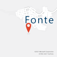 Mapa com localização da Agência AC FONTE BOA