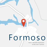 Mapa com localização da Agência AC FORMOSO