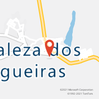 Mapa com localização da Agência AC FORTALEZA DOS NOGUEIRAS