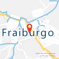 Mapa com localização da Agência AC FRAIBURGO