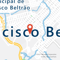 Mapa com localização da Agência AC FRANCISCO BELTRAO