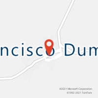 Mapa com localização da Agência AC FRANCISCO DUMONT