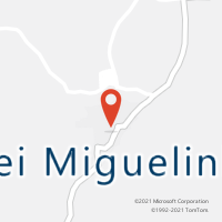 Mapa com localização da Agência AC FREI MIGUELINHO