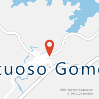 Mapa com localização da Agência AC FRUTUOSO GOMES