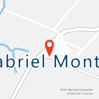 Mapa com localização da Agência AC GABRIEL MONTEIRO