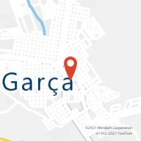 Mapa com localização da Agência AC GARCA