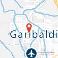 Mapa com localização da Agência AC GARIBALDI