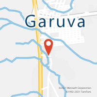 Mapa com localização da Agência AC GARUVA