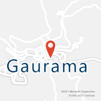 Mapa com localização da Agência AC GAURAMA