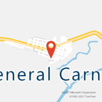 Mapa com localização da Agência AC GENERAL CARNEIRO