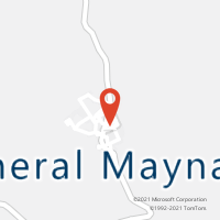 Mapa com localização da Agência AC GENERAL MAYNARD