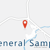 Mapa com localização da Agência AC GENERAL SAMPAIO