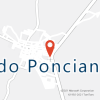 Mapa com localização da Agência AC GIRAU DO PONCIANO