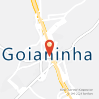 Mapa com localização da Agência AC GOIANINHA